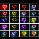 RGB Colorful Flowing Water Light Heart-shaped DIY Soldering Kit Love LED Circuit Board Welding School Welding DIY Practice Board