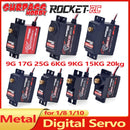 SURPASS Hobby Digital Servo 9G 17G 25G 6KG 9KG 15KG 20kg Metal Gear Servo for 1/8 1/10 RC Car Boat Duct Plane Airplane Robot