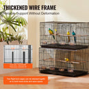 VEVOR 30Inch Flight Bird Cage Stackable Divided Small Animal Cage for Kinds of Birds Pet Travel Birdcage with Handle and Perches