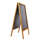 A Board Chalkboard Magnetic Chalkboard Easel Double Sided Wooden Sign Board