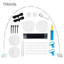 Plastic Balloon Stand Holder Balloon Arch Kit Half Arch Balloon Support For Birthday Holder Circle Ballon Column Baby Shower