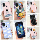 Case For Samsung Galaxy A21s Case Cloud Astronaut Soft Silicone Funda Cover For Samsung A21s SM-A217F 6.5" Bumper Phone Case