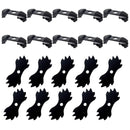 MOC Character Accessories Building Blocks Medieval Soldier Hood Wearing Coat Cape Battle Robe Mini Brick Boy Toy Gift K034 DIY