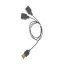 BRIKSMAX Light Accessories Black One to Seven USB Port Usb Hub for Building Block Led Light Kit 10220 42083 10260 10255
