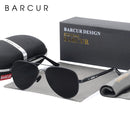 BARCUR Men Sunglasses Pilot Polarized Sun glasses Male Women accessories Driving Oculos Gafas De Sol