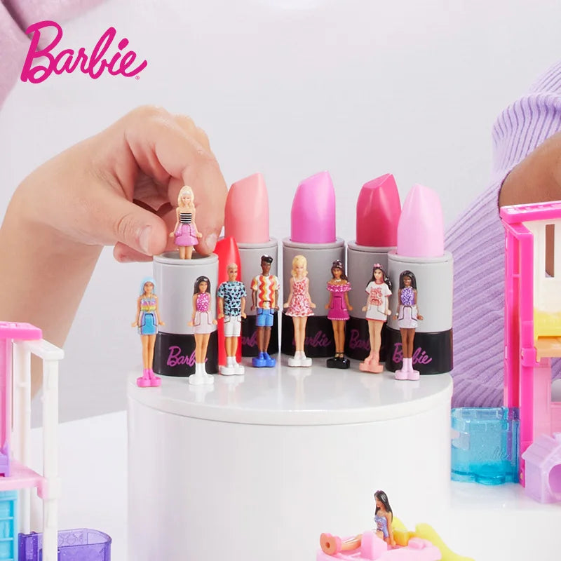 2024 Barbie Doll Mini Barbieland Lipstick Mysterious Box Dolls for Girs Surprise Mystery Box  Birthday Christmas Gifts HYF19