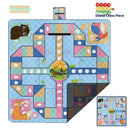 Ultrasonic Picnic Mat Thickened Waterproof Beach Blanket Camping Tent Grassland Mat Outdoor Sleeping Pad Camping Accsesorios