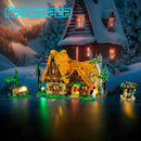 Hprosper LED-Licht für 43242 Disney Schneewittchen und das Häuschen der sieben Zwerge Lampe mit Batteriebox (Keine Lego Bausteine)