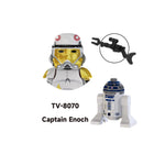 TV6109 The Armorer Building Blocks Sabine Wren Bricks Guard Thrawn Figures Savage Opress Mini Figurines C1-10P Droid Kid Toys
