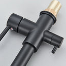 The Two Streams | Brass Kitchen Faucet with Dedicated Filter Tap and 360 Degree Pull-Down Spout