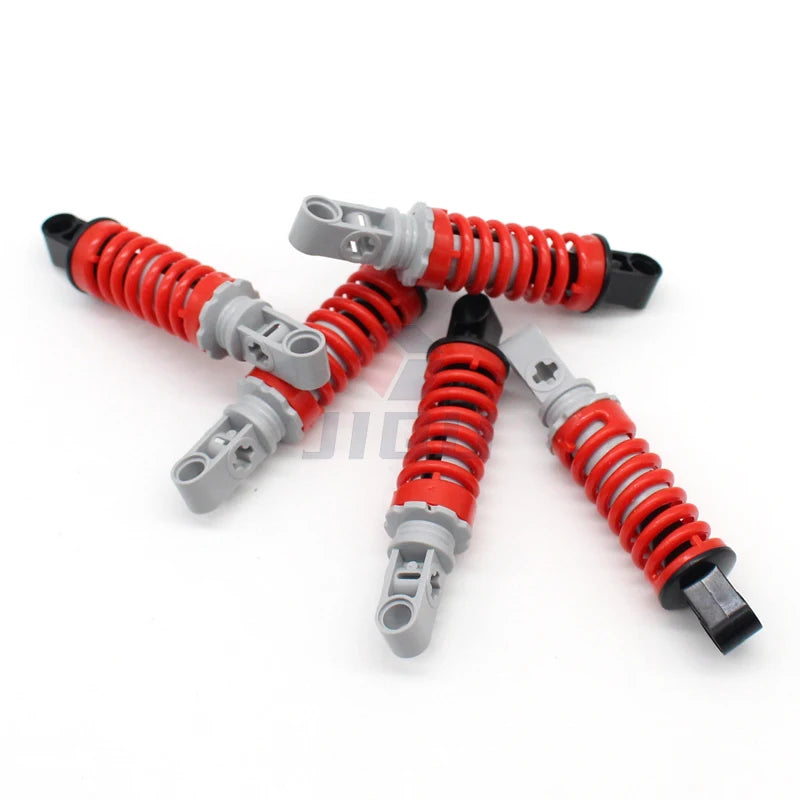 Technical Parts Hard Soft Spring Shock Absorber Building Blocks Compatible 79717  2909c03 95292c01 731c04 731c06 MOC Bricks Toy