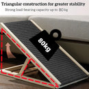 BRIEFNESS Multifunktionale Auto-Hochbett-Hunderampe mit rutschfestem Teppich, verstellbare klappbare Haustiertreppe, praktische Hilfsstufen