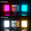 Ulanzi VL49 RGB Kamera Licht LED Video 2500K-9000K 800LUX Magnetische Mini Fülllicht 3 Cold Shoe 2000mAh Typ-C für Youtube