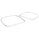 MAGICKIT 2Pcs GT Speed Look Bright Chrome Rear Light Surrounds for Bentley Continental GT/GTC generation 2012–2018 Accessories