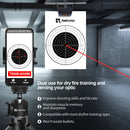 223REM red dot laser training equipment with dry powder, tactical aiming practice skill development tool, used for hand enhancem