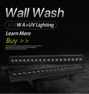 The Lumina Prime | 18x18W RGBWA+UV 6-in-1 DMX Wall Wash Bar for Stages & Events