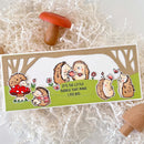 Birthday Cake Cute Frog Fox Animals Cutting Dies and Clear Stamps Bottle Thank You Words Dies For DIY Scrarpbooking Paper Craft