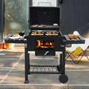 【Breeins】Haushalts-Holzkohleofen, großer Ständer, Villa, Hof, amerikanischer Ofen, Rauchgrill BBQ