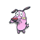 Pink Dog Lapel Pins for Backpacks Manga Briefcase Badges on Backpack Brooch for Clothes New Fashion Accessories Gifts for Kids