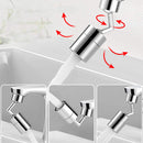 SHAI Universal Splash Faucet Spray Head 720 Grad drehbarer Wasserhahnfilter Wasserperlen-Armaturenbelüfter Küchenarmaturdüse