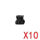 WW2 Military Building Blocks Mini Bricks Solider Figures Gifts Weapon Equipment Accessories USA Greman Vests Armor Toys For Kids