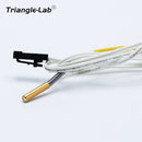 trianglelab 104NT-4-R025H42G  (same 104GT-2) Thermistor 70CM Custom plug for Prusa MK3 MK3S Hotend Use directly