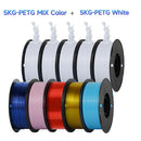 10/5kg PETG Filament For 3D Printer Plastic Material 22LBS 1.75mm Non-Toxic Eco-Friendly PETG 3D Filament Consumables for Ender