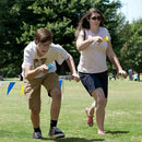 Easter Egg and Spoon Race Game Set Game for Kids Activity Holiday Outdoor Yard Easter Egg Hunt Birthday Party Lawn Baby Shower