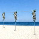 The Aisle | 3x6m Heavy-Duty Galvanized Wedding Backdrop Frame Kit for Events & Banquets