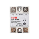AC 220V Solid State Relay SSR-10AA SSR-25AA SSR-40AA SSR-60AA 10A 25A 40A 60A AC Control AC SSR Relay 80-250VAC TO 24-380VAC