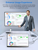 UPERFECT 18.5 Inch Monitor 120HZ FHD HDR IPS Laptop Computer Gaming Display HDMI USB C External Screen With Dual Speakers VESA