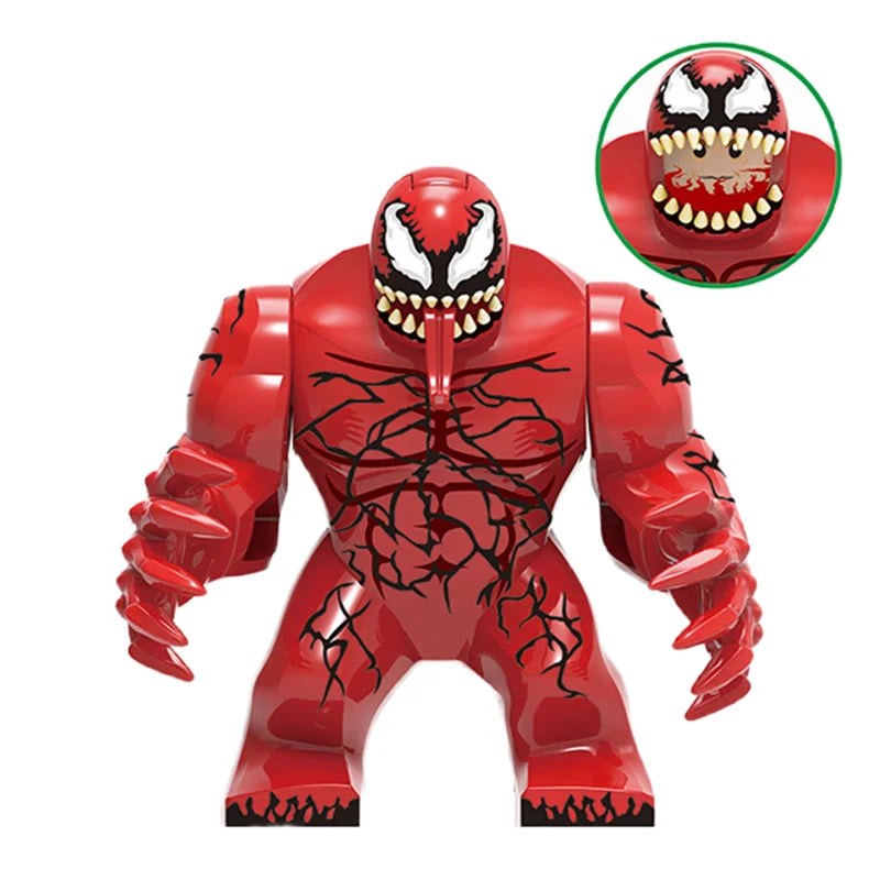 Disney Building Blocks Mini Model Figures Big Goblin Spiderman Iron Man Venom Captain Hawk Deadpool Technic Armor City Gift Toys