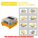 Portable Digital Display Adapter Converter Max 140W Fast Charger for DeWalt 18V Lithium Battery Charger Power Bank USB Type-C
