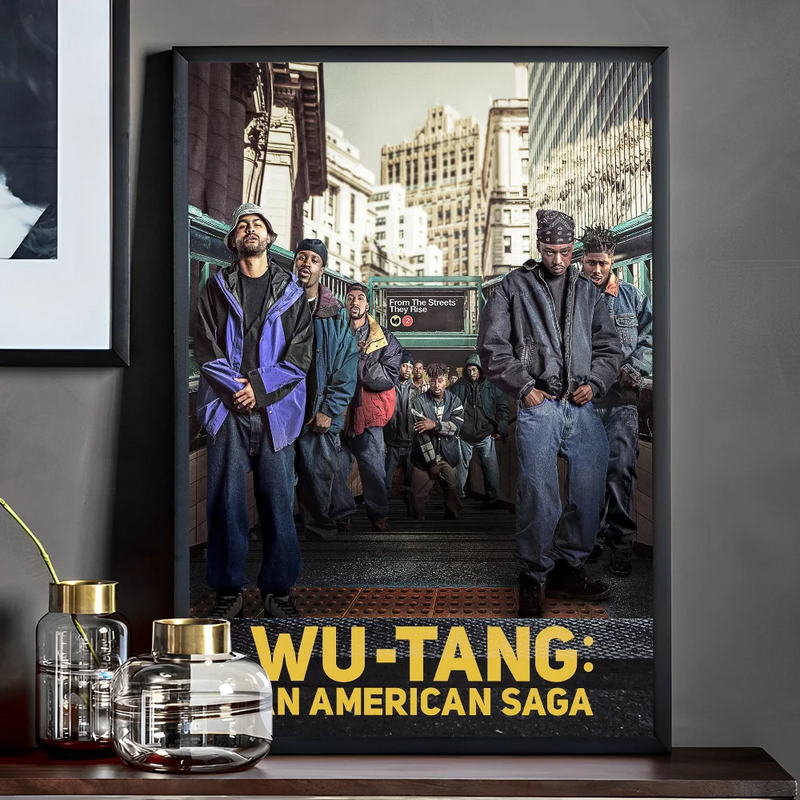 WU-T--TANG CLAN Poster Self-adhesive Art Poster Whitepaper Prints Posters Artwork Aesthetic Art Wall Painting