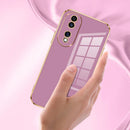 For Honor 70 Case Luxury Square Plating Honor 70 Phone Case FNE-NX9 ShockProof Silicone FNE-AN00  Back Cover Honor 70 Cases