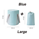 Travel Camping Foldable Basin Washbasin Bucket Bathroom Folding Basin Foot Bath Sink Foot Soak Bag Folding Foot Bath Bucket