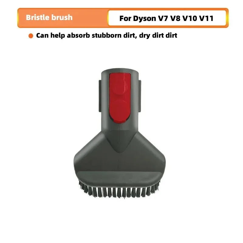 For Dyson V7 V8 V10 V11 V12 Replacement Brushes Nozzle Accessories Tool Kit Vacuum Cleaner Spare Parts Long Bristle Brush