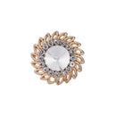 High-end Rhinestone Crystal Brooch Pins Fashion Men's Shirt Suit Brooches Corsage Ladies Collar Pin Luxulry Jewelry Accessories