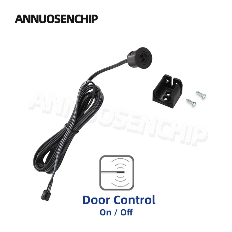 New Mini LED Cabinet Light Sensor Switch 12V 24V Touch/Hand Sweep/PIR Motion/Door On/Off Kitchen Wardrobe Lamp Control Removable