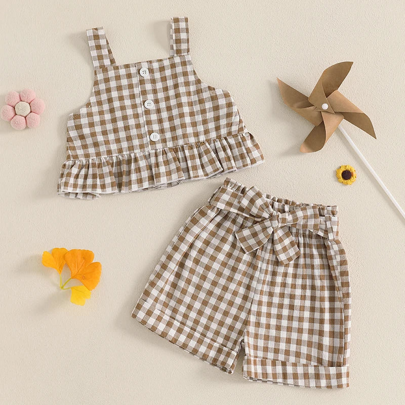 3Pcs Baby Boy Summer Outfits Short Sleeve Striped T-Shirt Denim Shorts Sun Hat Set Infant Clothing for Beach