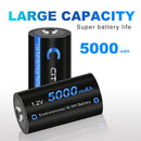 CITYORK 1.2V C Size Battery Ni-MH LR14 Rechargeable Batteriy For Gas Cooker Car Toy Flashlight Radio Low Self Discharge C Bateri