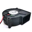 Original Delta BFB0712H 7530 75mm DC 12V 0.36A Hochgeschwindigkeits-CFM-Luftdruck-Projektor-Gebläse-Radiallüfter