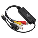 USB 3.1 Easy Cap Video Audio Konverter 1 Kanal Typ-C DVD Audio Capture Adapterkarte Video Capture Konverter für PC Smartphone