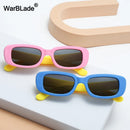 WarBlade Retro Polarized Kids Sunglasses TR90 Silicone Flexible Boys Girls Children Sun Glasses UV400 Baby Goggle Shades Eyewear
