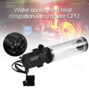 G1/4" Thread XHC8+160mm Cylinder Water Tank PC CPU Water Cooling System 800L/h SC600 Water Pump Radiator Waterblock Holder Kit
