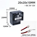 2010 5V 12V 20MM 2cm Fan 20x20x10MM Mini Cooling Fan 19000RPM Mini Laptop Fan