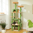 The Savannah | Multi-Level Cat Tree Tower with Scratching Posts & Condo