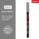 Jupai 1 STÜCK Acrylmarker Stifte Plumones 24 Farben Malerei Schreibwaren Keramik Glas Stoff Graffiti Wasserdicht Wasserbasiert