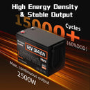 The Grid Defiant | Humsienk 12V 314Ah LiFePO4 Battery — 4019Wh Deep-Cycle Energy Storage
