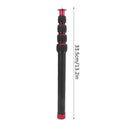 Camera Monopod Tripod Extension Rod LR-255 Aluminum Tripod Mount Monopod Extension Tube